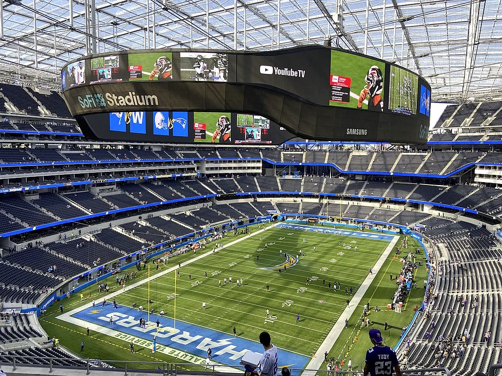 2026世界盃地點位於美國洛杉磯的SoFi體育足球場